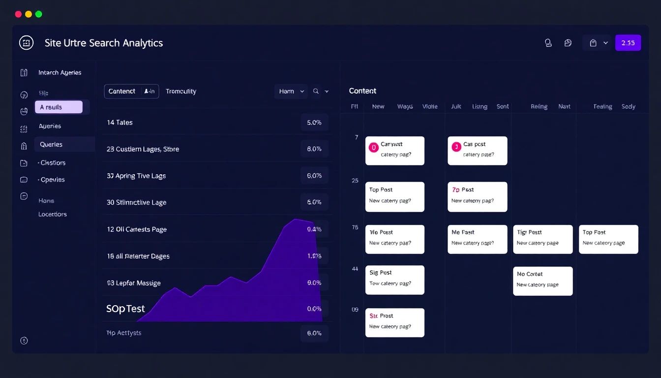 İç arama analytics paneli: sıfır sonuç dönen sorgular içerik takvimine taşınıyor