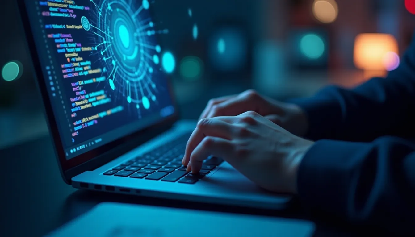 Google AI Studio ve Gemini API — geliştirici iş akışı gösteren editöryal illüstrasyon