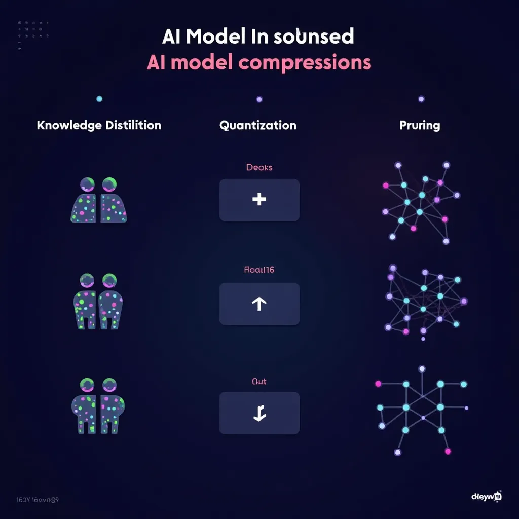 Model sıkıştırma teknikleri karşılaştırması: Knowledge Distillation, Quantization ve Pruning
