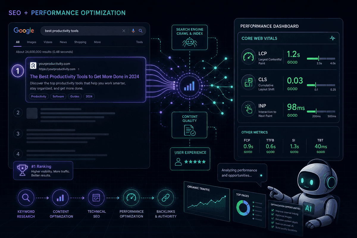 Lighthouse Metrikleri ve AI Optimizasyonu