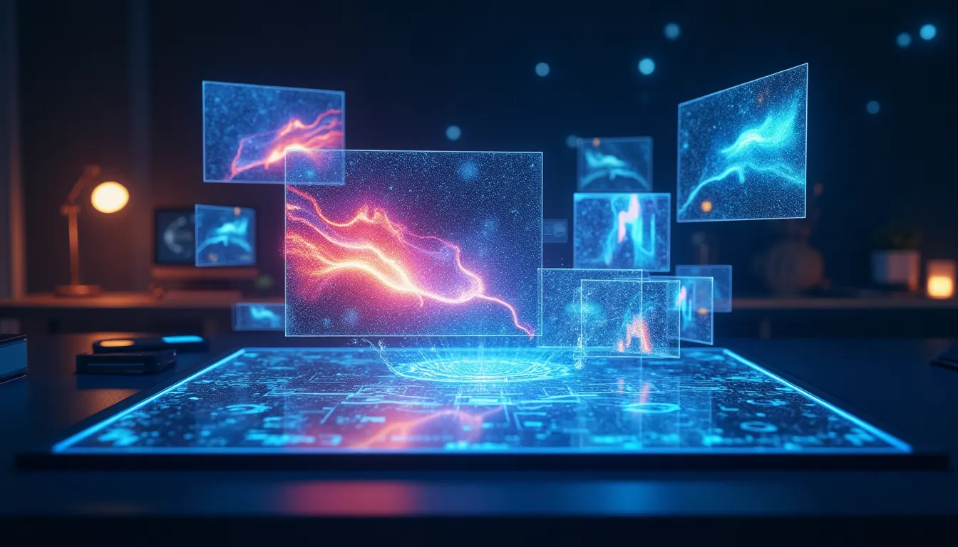 Midjourney ile yapay zeka görsel üretme: holografik tablolar, sinir ağı izleri ve dijital yaratıcılık