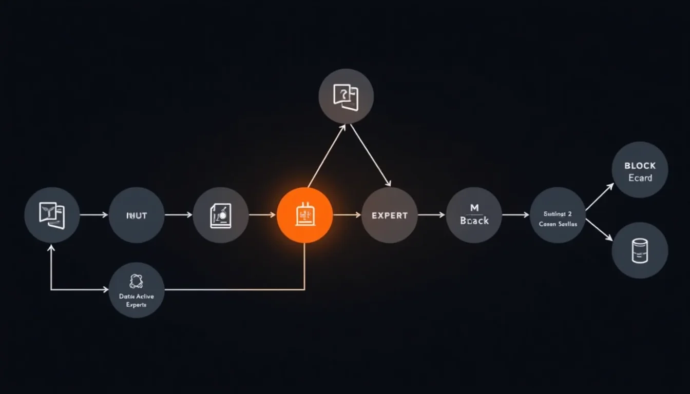 MoE blog görseli: moe routing diagram