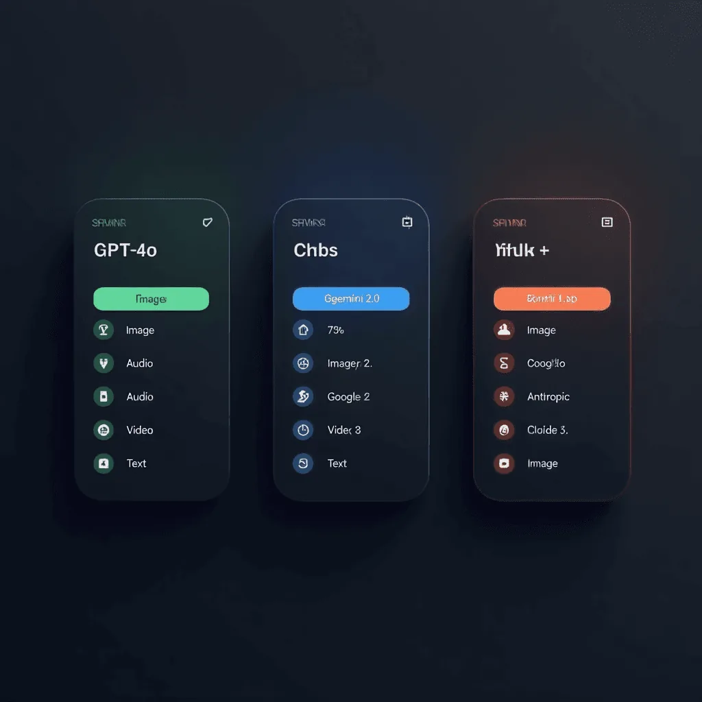 GPT-4o, Gemini 2.0 ve Claude 3.5 Sonnet'in multimodal yetenekleri yan yana karşılaştırması