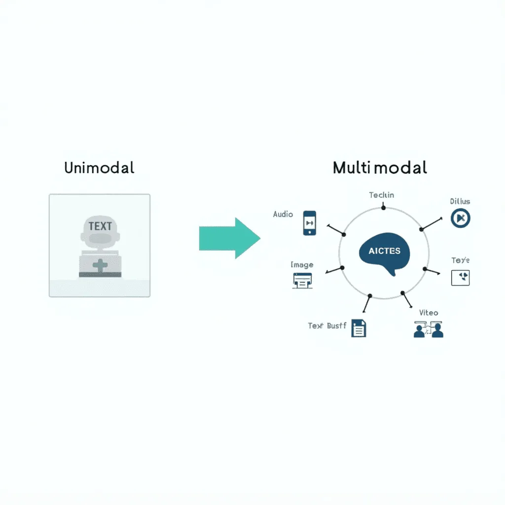 Unimodal vs Multimodal yapay zeka karşılaştırması: tek kanallı model ile çok kanallı modelin farkı