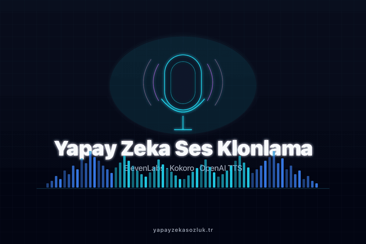 Yapay Zeka Ses Klonlama Nedir? ElevenLabs, Kokoro ve OpenAI TTS Rehberi