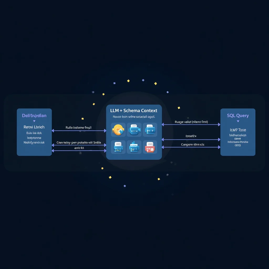 Text-to-SQL pipeline akış diyagramı